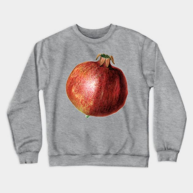 Pomegranate Crewneck Sweatshirt by Slightly Unhinged